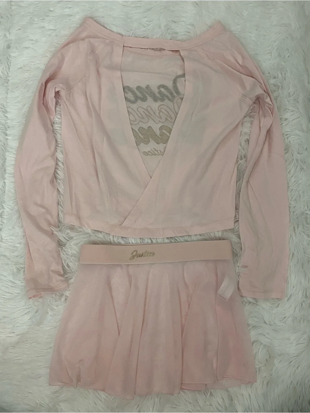 Justice pink dance